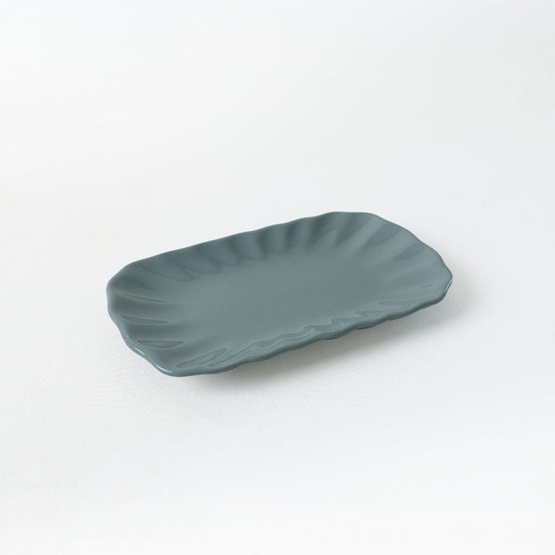 Yeşil Sirius Kayık Tabak 23cm 2 Adet Bonvagon