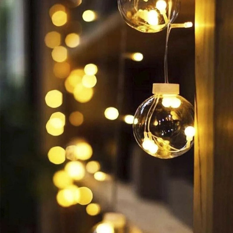 Yılbaşı Küre Perde Led Işık 3 Metre 8 Fonksiyonlu Yılbaşı ve Parti Süsü Bonvagon