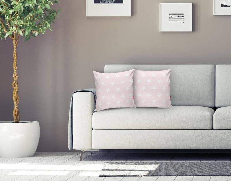 Yıldız Desenli Dijital Baskılı Dekoratif Yastık Kırlent Kılı 43x43cm Bonvagon