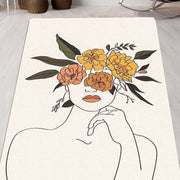 Your Dijital Baskılı Halı, Kaymaz Taban, Yıkanabilir Bonvagon