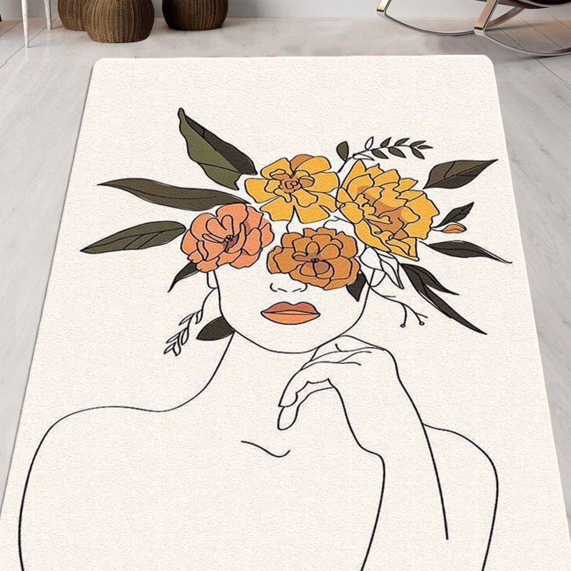 Your Dijital Baskılı Halı, Kaymaz Taban, Yıkanabilir Bonvagon