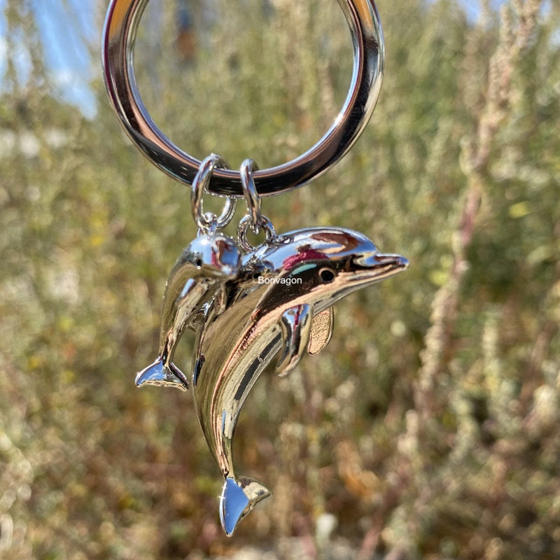 Yunuslar Çelik Halkalı Anahtarlık  Bonvagon Metalmorphose