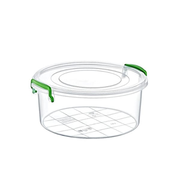 Yuvarlak 2.4 Litre Saklama Kutusu Bonvagon