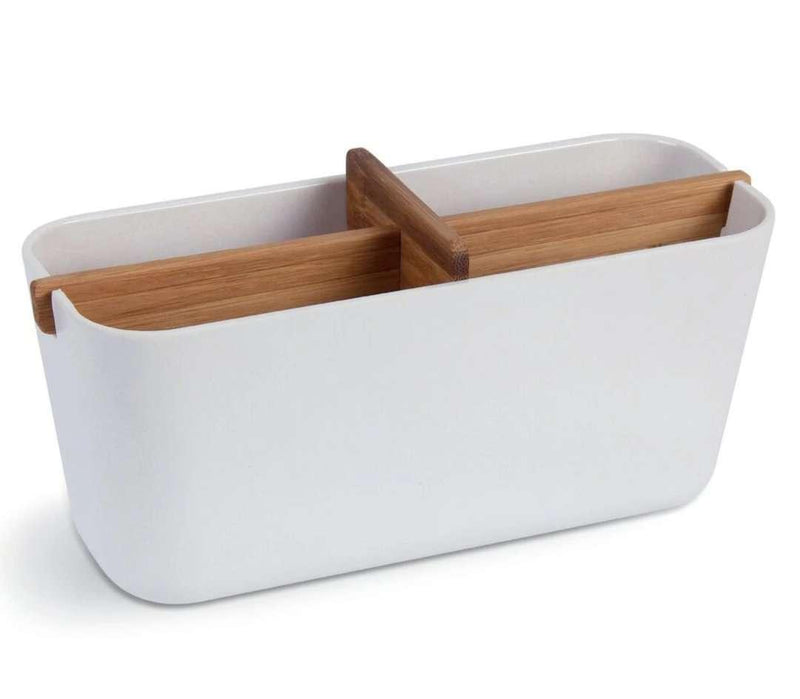 Zen Large Kap Organizer Bambu-Beyaz Bonvagon
