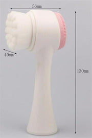 2li Set Çift Taraflı Cilt Temizleme Fırçası ve Yeşim Taşı Çift Taraflı Cilt Masaj Aleti Bonvagon