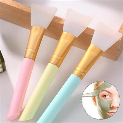 2li Silikon Temizlemesi Kolay Kullanılabilen Yüz Cilt Bakımı Maske Ve Krem Spatulası Bonvagon