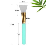 2li Silikon Temizlemesi Kolay Kullanılabilen Yüz Cilt Bakımı Maske Ve Krem Spatulası Bonvagon