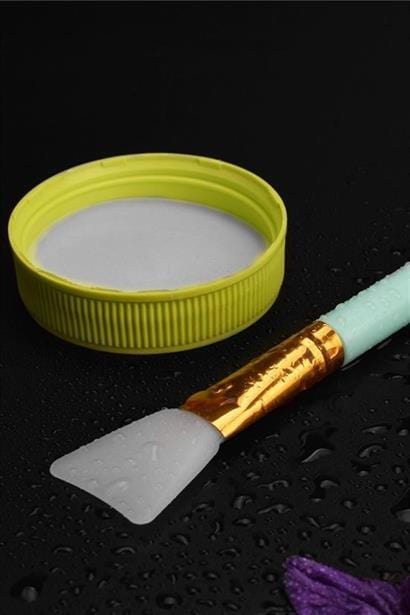 2li Silikon Temizlemesi Kolay Kullanılabilen Yüz Cilt Bakımı Maske Ve Krem Spatulası Bonvagon