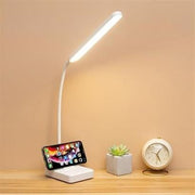 İnce Uzun USBli Dokunmatik 3 Kademeli 360 Derece Özel Göz Korumalı led Lityum Masa Lambası Bonvagon