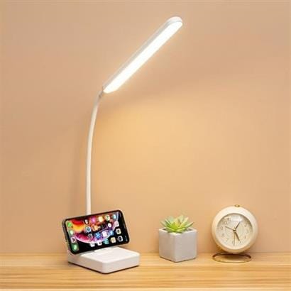 İnce Uzun USBli Dokunmatik 3 Kademeli 360 Derece Özel Göz Korumalı led Lityum Masa Lambası Bonvagon