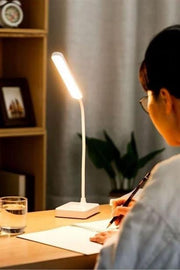 İnce Uzun USBli Dokunmatik 3 Kademeli 360 Derece Özel Göz Korumalı led Lityum Masa Lambası Bonvagon